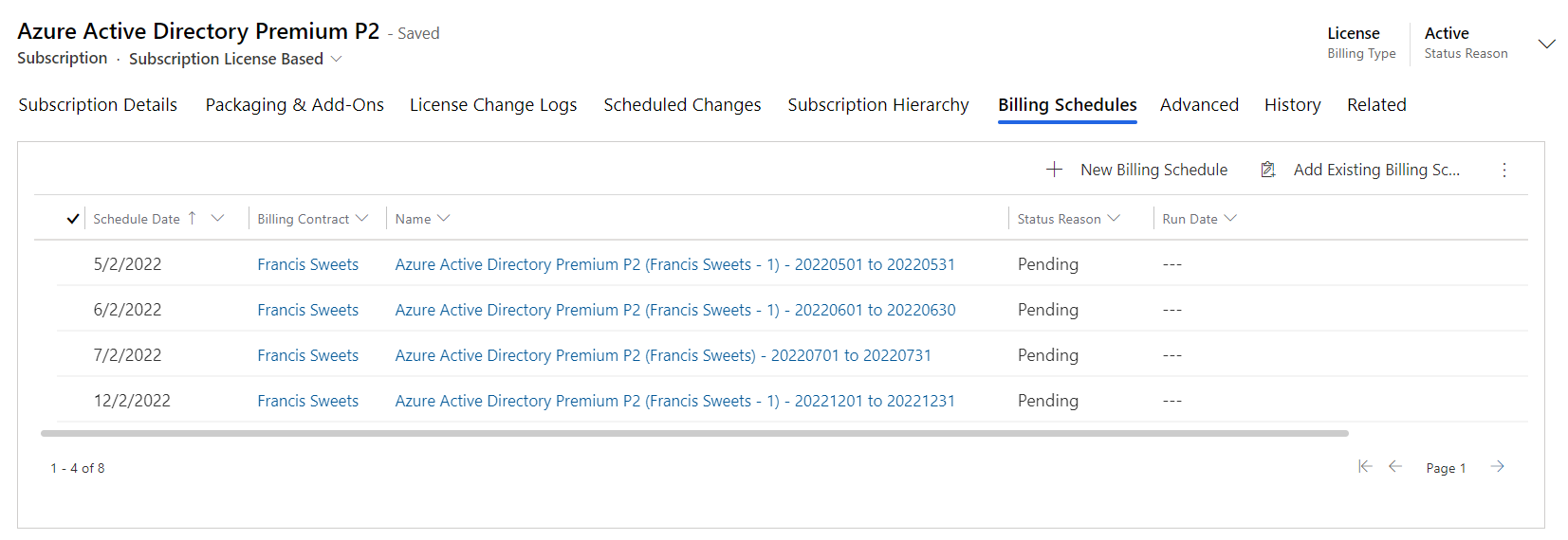 billing contract 3